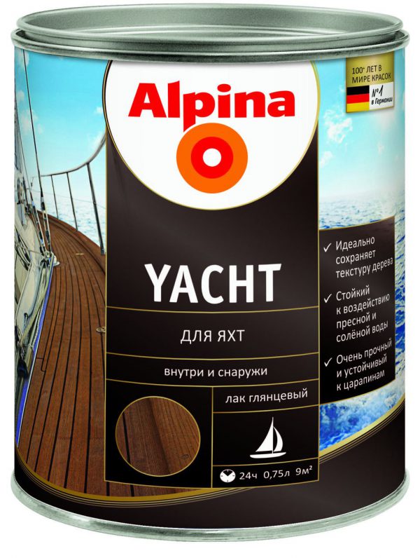 Alpina yacht varnish