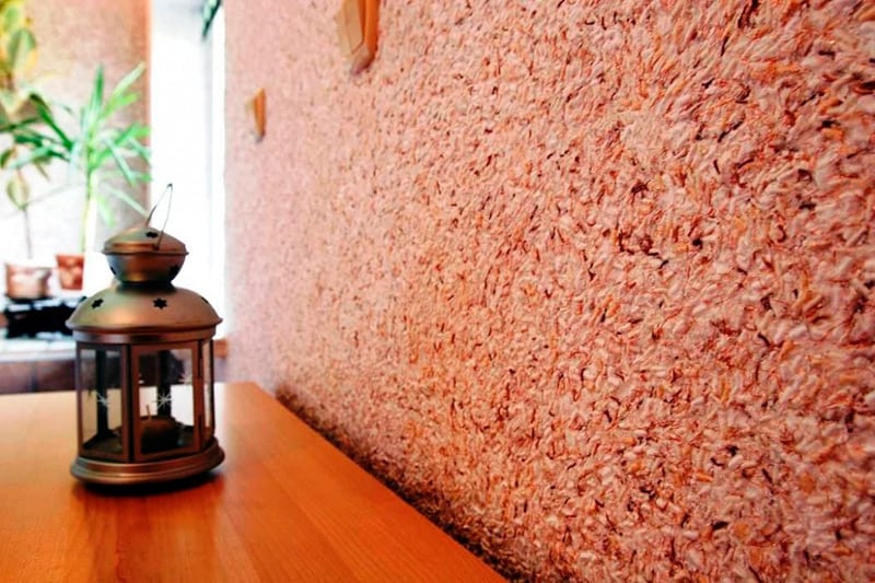 Liquid wallpaper will give your interior an unusual charm