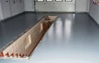 Garage concrete floor painting