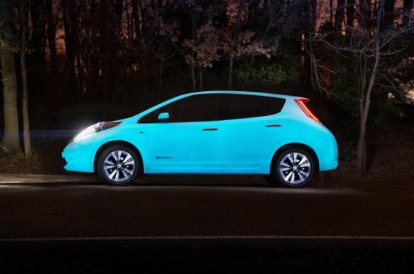 Auto glows in the dark