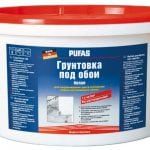 This primer is recommended to primer the walls under the wallpaper