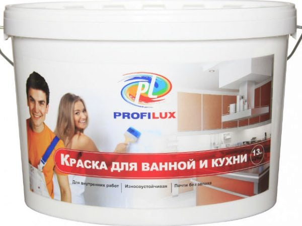 Paint Profilux for bathroom and kitchen