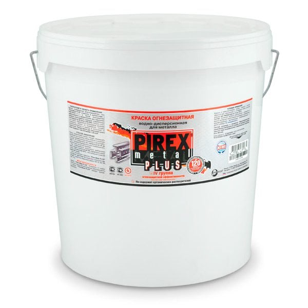 Fire retardant paint for metal