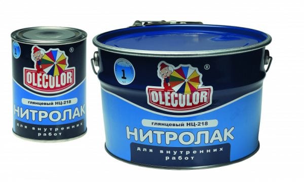 Glossy Nitrolak company Olekolor