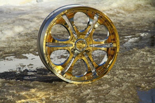 Car Wheel After Plating