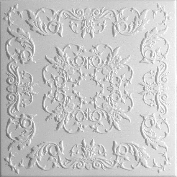 Polystyrene ceiling tile