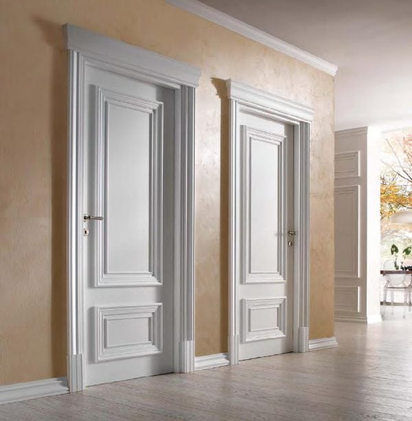 White interior doors