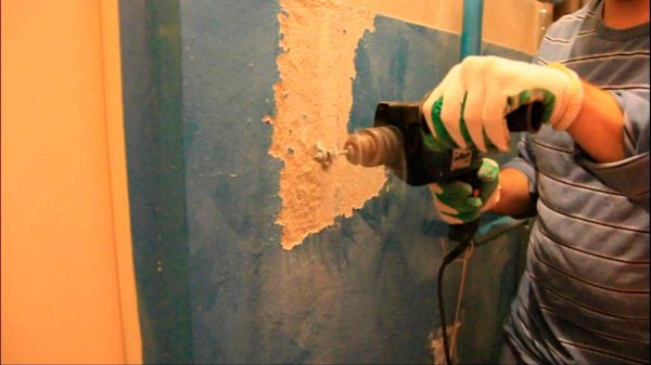 Using a punch to remove paint