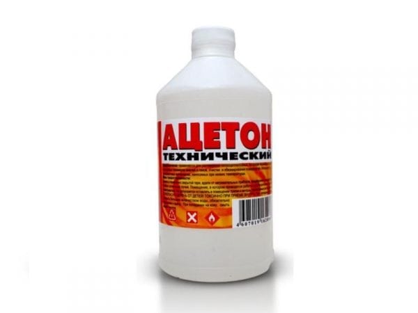 Acetone loại bỏ