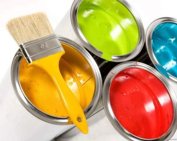 Acrylic paint for ceilings and walls