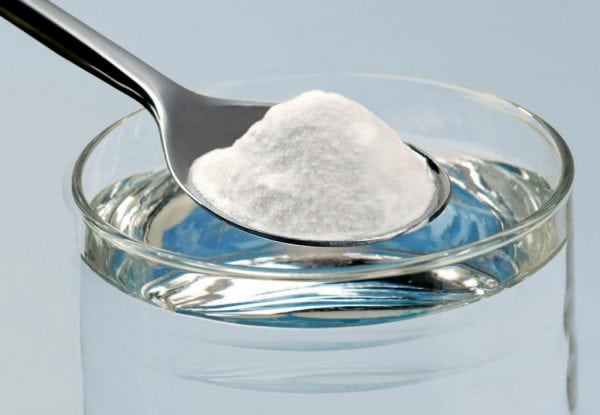 Soda and salt solution