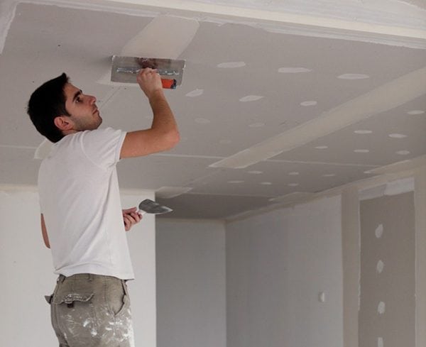 Drywall preparation for primer