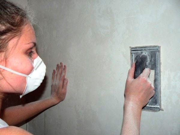 Wall sanding