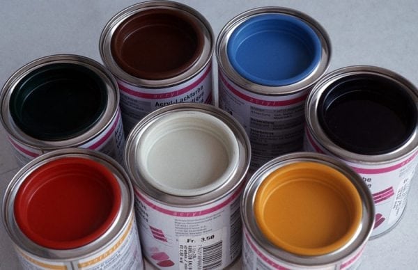 Acrylic paints for wood