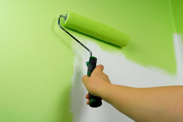 Latex paint for walls