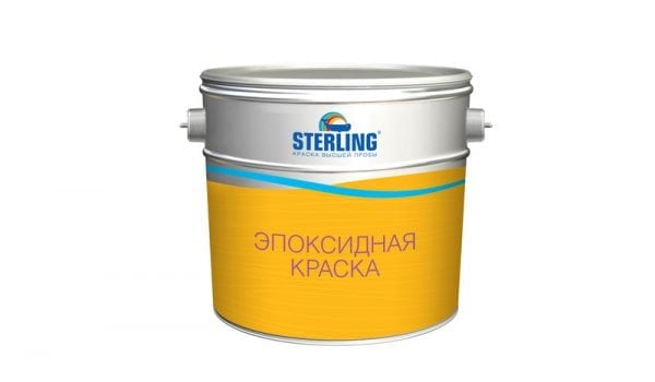 Epoxy paint for exterior decoration