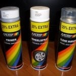 The choice of paint in cans for metal