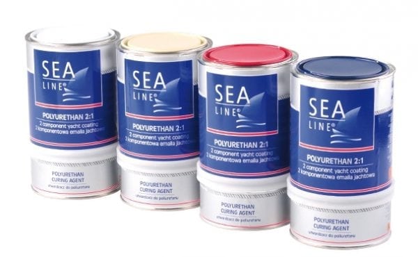 Two-component polyurethane paints