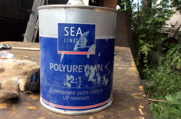 Peinture au sol en polyuréthane