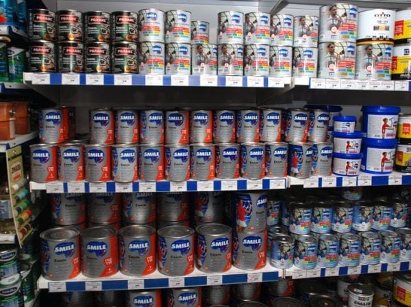 Selection of paint for galvanized roofs