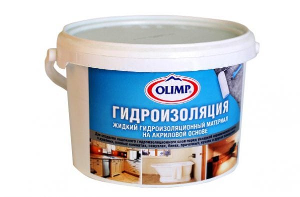 Chống thấm Olimp acrylic dựa trên vật liệu lỏng