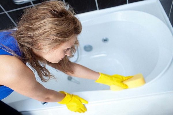 Caring for a refurbished bathtub