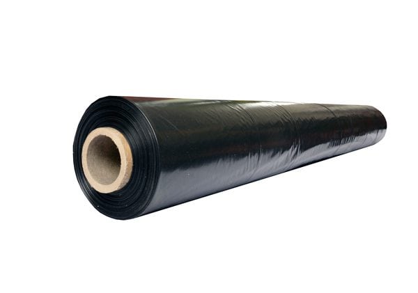 Black polyethylene film