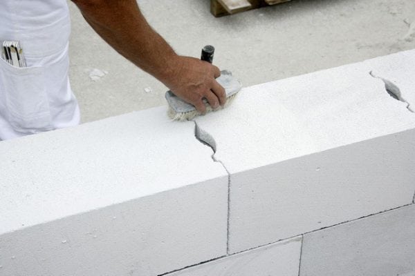 Masonry blok konkrit berudara