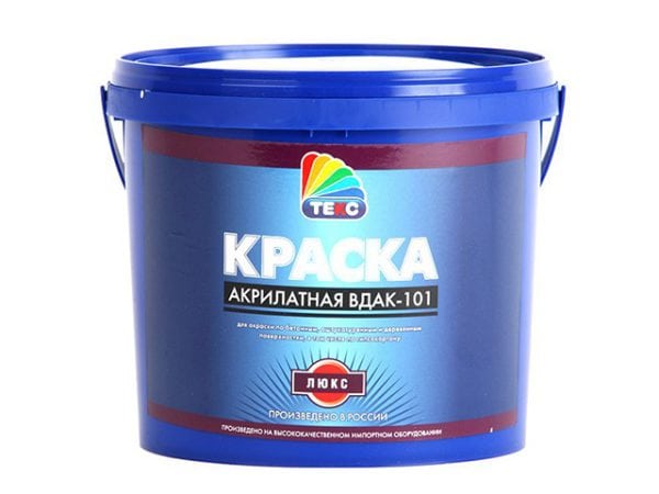 Peinture acrylique VDAK-101 production russe