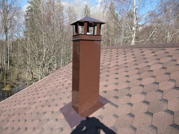 How to paint a chimney