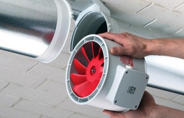 Garage exhaust fan