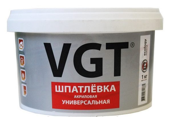 Universal acrylic putty