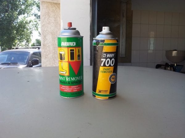 Sprays décapants