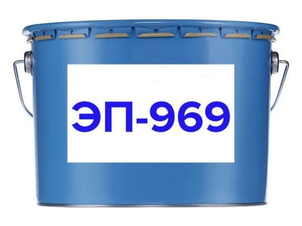 Two-component epoxy enamel EP-969