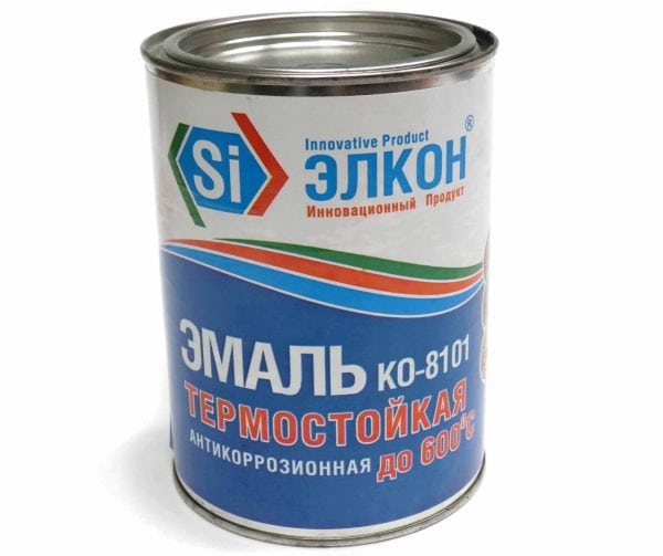 Heat-resistant anticorrosive KO-8101 enamel