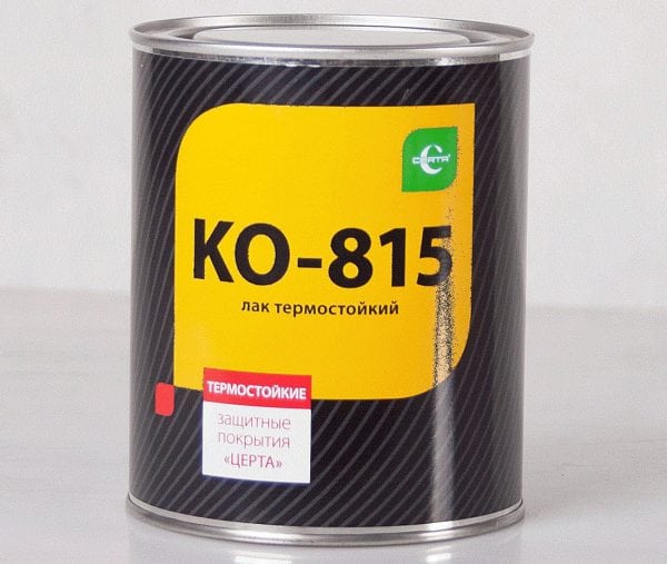 Varnish KO-815 dihasilkan oleh Tsert