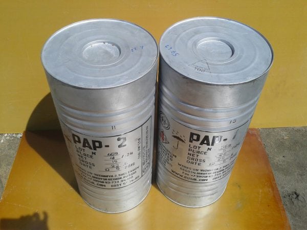 Aluminum powder for the preparation of enamel BT-177