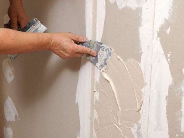 Putty Sheetrock thích hợp để hàn kín các tấm của vách thạch cao