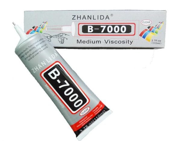 Лепило B-7000, произведено от Zhanlida