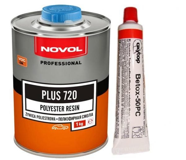 Novol Plus 720 Polyester Resin dengan Butanox