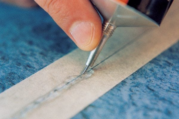 The process of cold welding of linoleum