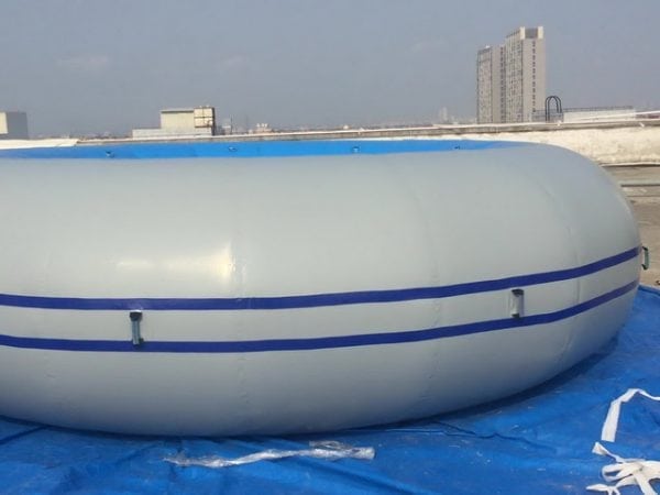 Repair of the inflatable pool