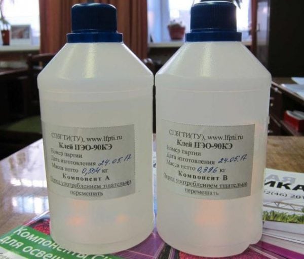 Two-component epoxy adhesive