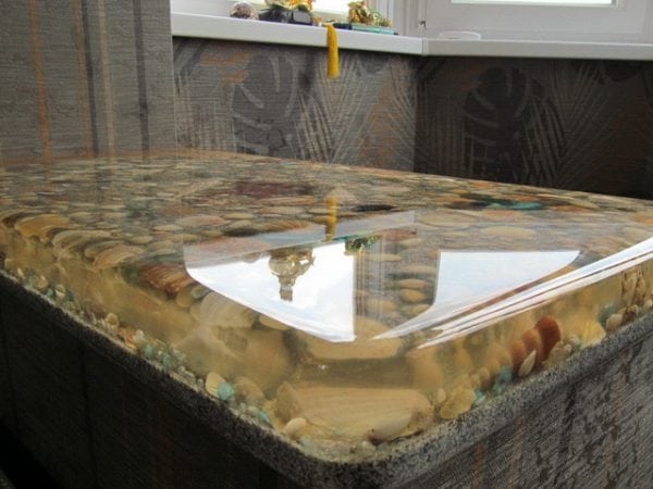 Epoxy worktop