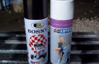 Aerosol varnishes