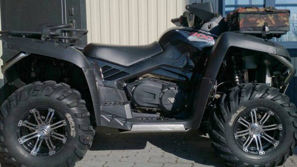 Raptor се използва и за покриване на ATV и лодки.