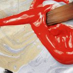 Peinture rouge