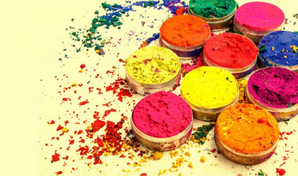 DIY farby holi