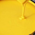 Yellow paint