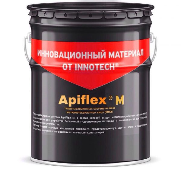 Mastic waterproofing system based on methyl methacrylate resins